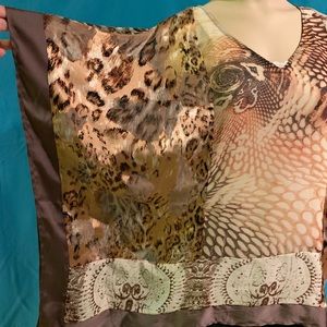Absolutely gorgeous Travelers Collection sheer top